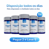 🔥 Compre 1 e Leve 2 – Coenzima Q10 | 120 Cápsulas por Dose de 200mg