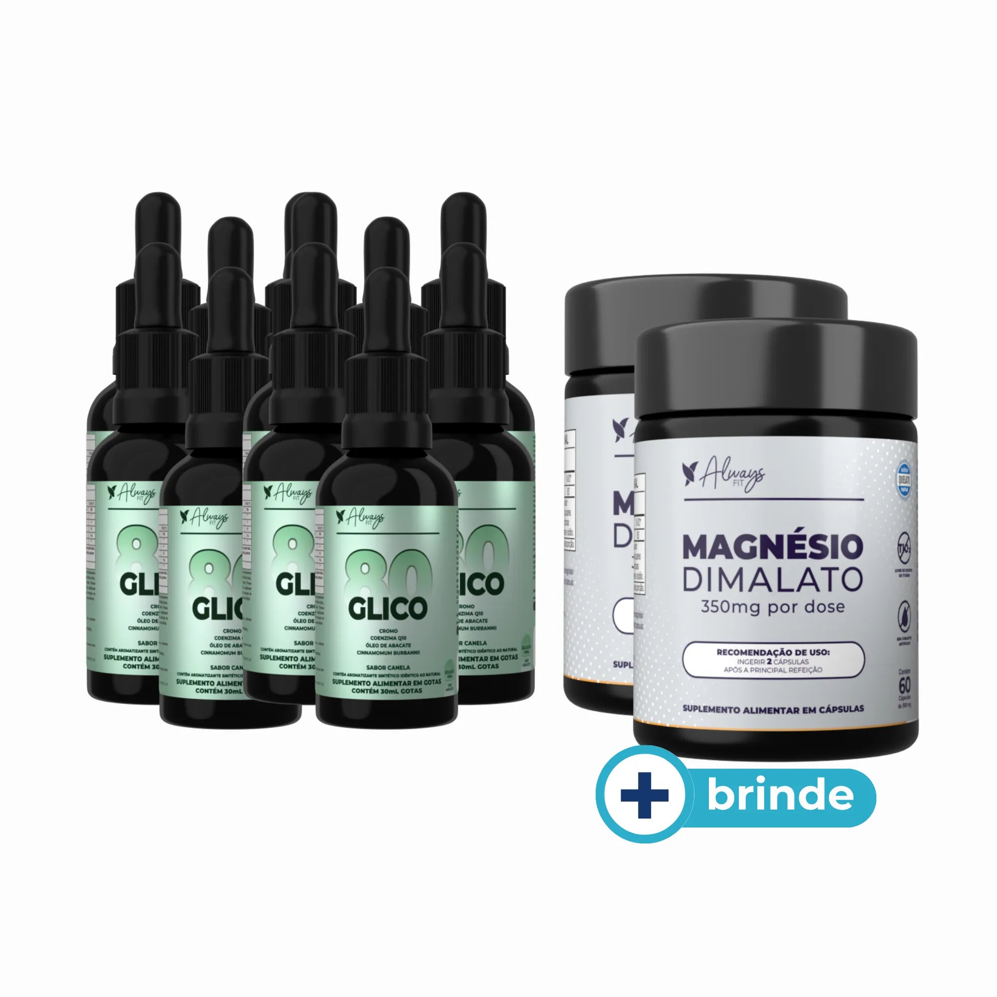 Glico80® - Óleo de abacate, Canela, Q10 e Cromo