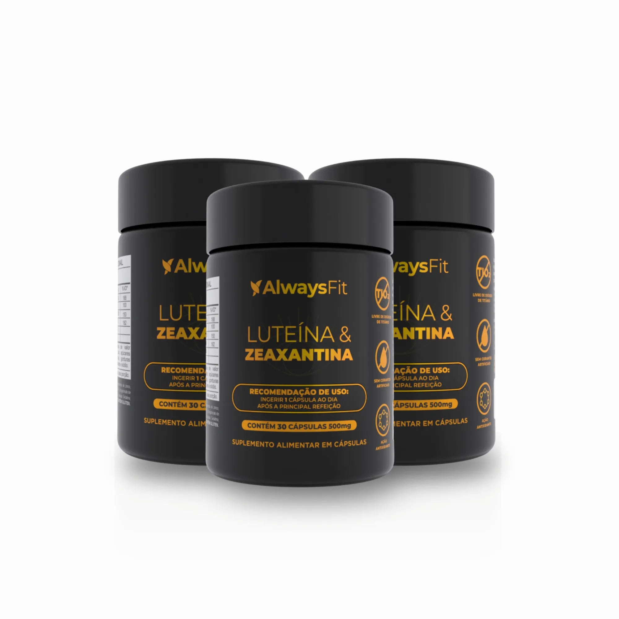 LuteínaVision® - Luteína, Zeaxantina, Vitamina A, Cobre e Zinco - 30 Cápsulas