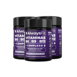 Vitaminas B6 | B9 | B12 + Complexo B em cápsulas – Energia, metabolismo e equilíbrio diário