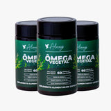 Ômega 3 com DHA 750mg e EPA 250mg de Algas Marinhas - Vegetal 60 Cápsulas