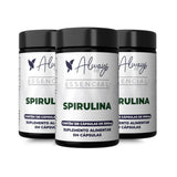 Spirulina 100% Pura - 120 Cápsulas
