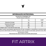FitArtrix® - Colágeno tipo 2, Vitamina D3, Vitamina K2 MK7, Magnésio Dimalato - 60 Cápsulas