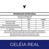 Geleia Real Liofilizada 10 HDA 10mg Com Vitamina D3, Vitamina C, B6 e B12 - 30 Cápsulas