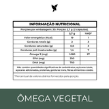 Ômega 3 com DHA 750mg e EPA 250mg de Algas Marinhas - Vegetal 60 Cápsulas