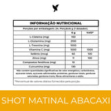 Shot Matinal Always Fit - Blend exclusivo Sabor Abacaxi com Curcumina, Glutamina, NAC, Vinagre de Maçã, Própolis Verde, Vit. C e +